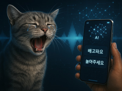AI가 고양이, 강아지 언어 번역기 개발?