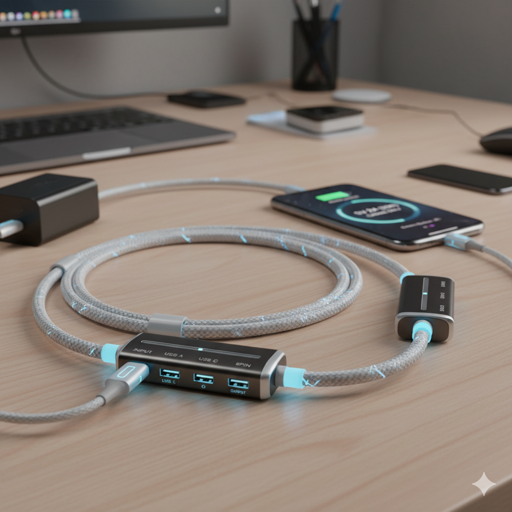 유니버설 케이블 만들기 usb c usb a 5 pin 8 pin