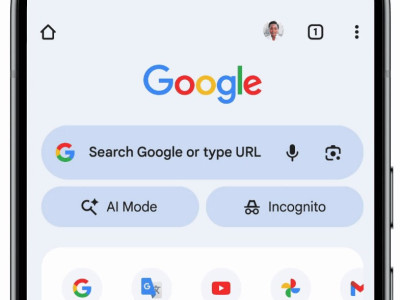 구글 크롬 모바일 첫 화면에 AI 숏컷 추가
