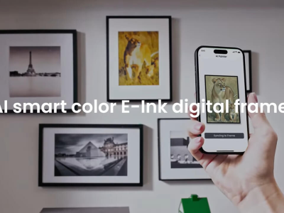 SwitchBot, E Ink 디스플레이를 탑재한 AI 아트 프레임 출시