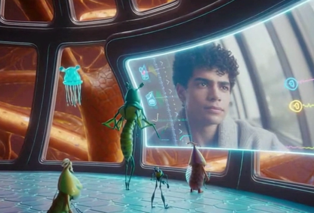 인간의 몸속에 기생하는 외계인들