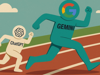 구글 제미나이, 챗GPT 독주 체제 흔들며 국내 AI 시장 양강 구도로