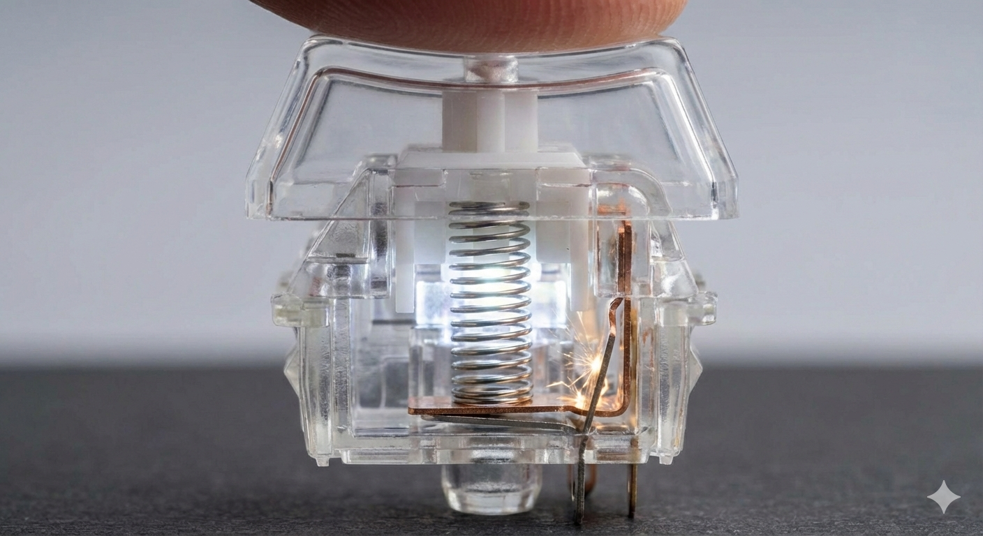 기계식 키보드 정밀 묘사