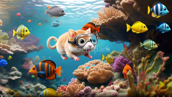 Auto-generated video thumbnail